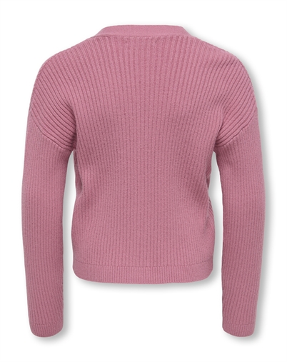 Only - KOGMandy Short Boxy Cardigan - Foxglove/Melange